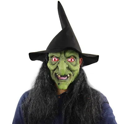 Produktbild von Ancool Hexenmaske Horrorfigur verkleidet Teufelsmaske Horror Maskerade Requisiten