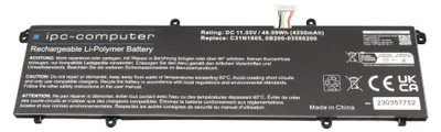 Produktbild von 0B200-03750300 Akku 49,09Wh für Asus