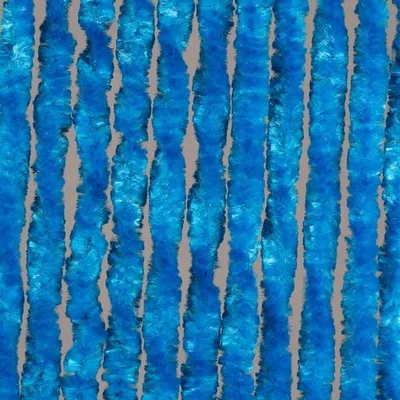 Produktbild von Denl r Chenille Fliegenvorhang -  Blau - 100x220cm