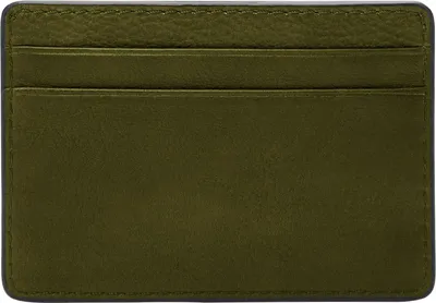 Produktbild von FOSSIL Kartenhalter Steven Card Case Canteen grün