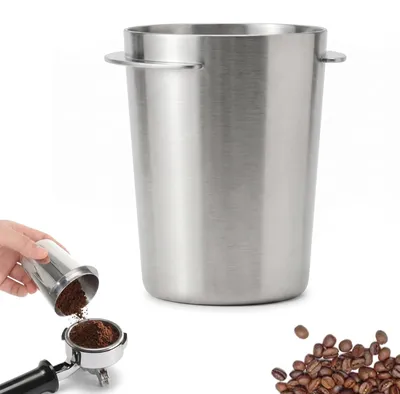 Kaffeedosierbecher 58 mm, Edelstahl, für Portafilter