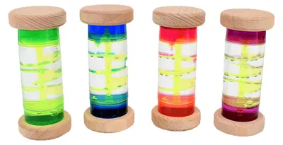 Produktbild von Premium Aqua Sanduhr runder Turm bunt gemischt (Farbe nicht wählbar)