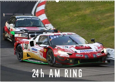Produktbild von 24h am Ring (Wandkalender 2025 DIN A2 quer), CALVENDO Monatskalender