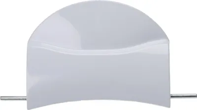 Produktbild von vhbw Türgriff kompatibel mit Balay 3TS750Y, 3TS755A, 3TS745Z, 3TS755B, 3TS803BM, 3TS745V, 3TS745W, 3TS745T, 3TS745U Waschmaschine Kunststoff Weiß