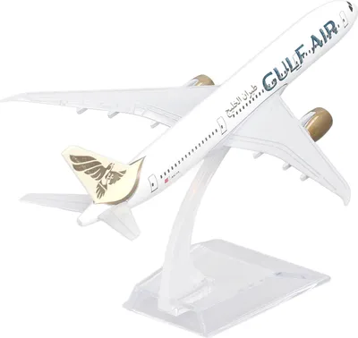 Obrázek produktu pro Kovový model letadla, slitina, simulace, věrné měřítko, stabilní základna, domácí dekorace, letadlo pro Boeing 787