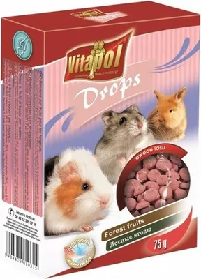 Imagen del producto de Vitapol, alimento para roedores con frutos del bosque [ZVP-1031], 75g