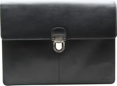 Produktbild von Esquire Leder Aktentasche Oxford Document Case Black schwarz