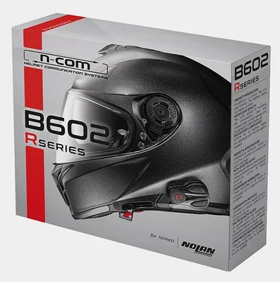 Image de Interphone moto Nolan N-Com B602 R, 1 pièce, noir