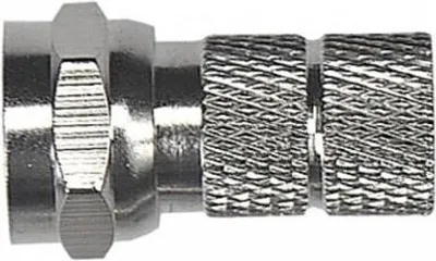Produktbild von Axing CFS 1-00, F-Typ, F, Männlich, Metallisch, Metall, 100 Stück(e)