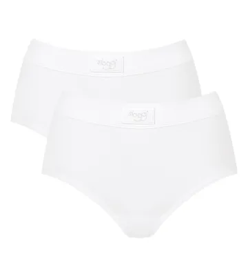 Produktbild von Sloggi Damen-Taillenslip Double Comfort" 2er-Pack weiß 42"