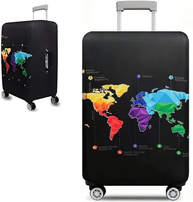 Produktbild von Kofferhülle elastisch, waschbar, Größe S 56-61 cm, für Reisegepäck
