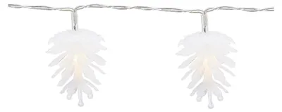 Produktbild von 3x LED Lichterkette Tannenzapfen Lichtgirlande 130 cm