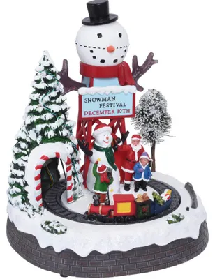 Obrázok produktu pre Pohyblivá LED vianočná scéna, 29 cm