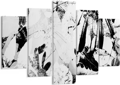 Produktbild von Bild auf Leinwand - Leinwandbild - Abstraktion modern - 150x100cm - Wand Bild - Wanddeko - Leinwanddruck - Bilder - Kunstdruck - Wanddekoration - Leinwand bilder - Wandkunst - EA150x100-3509