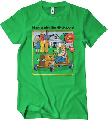 Produktbild von Have A Nice Life D*ckheads T-Shirt - X-Large  - Green
