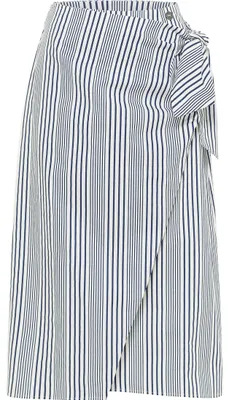 Produktbild von CALEY Damen Wickelrock - Weiss, L