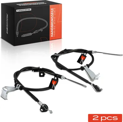 Image de Frankberg 2x Câble de frein à main Essieu arrière des deux côtés pour Hyundai i10 PA Berline Année dès 2008 1.0L 1.1L
