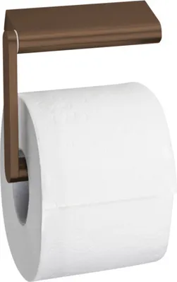 WC-Rollenhalter mittelgroß Edelstahl Bronze zur Wandmontage BR-384 Proox