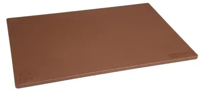 Schneidebrett, antibakteriell, braun, 450x300x10 mm, für Gemüse