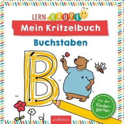 Produktbild von Lernraupe - Mein Kritzelbuch Buchstaben