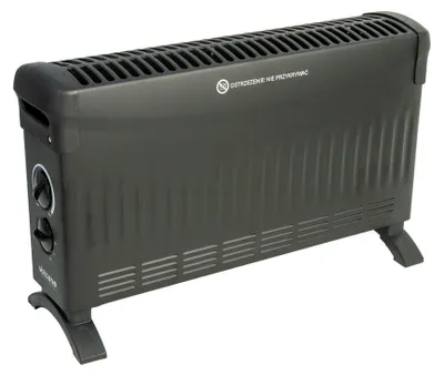 Konvektorheizung VOLTENO 1500 W, schwarz, Modell VO2454 BASIC