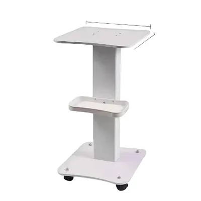 Obrázek produktu pro Hliníkový kadeřnický vozík, pojízdný kosmetický vozík, výška 70 cm, malá velikost
