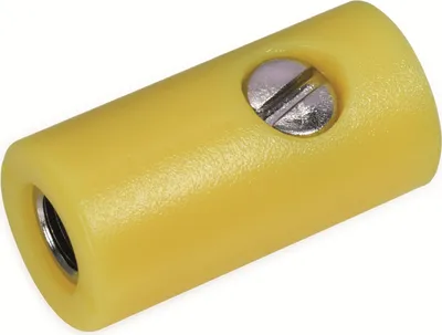Produktbild von Zwergkupplungen, gelb, 10 Stück