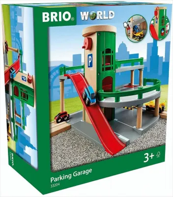 Produktbild von BRIO Parkhaus, Straßen und Schienen, 1Set