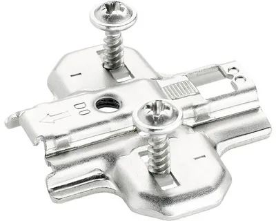 Obrázok produktu pre Hettich Kreuzmontageplatte Montageplatte für Topfscharnier 35mm, 2 Stk. 9099984