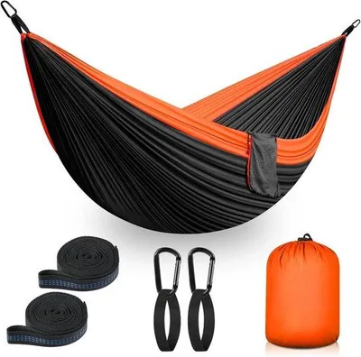 Produktbild von Zeltplane für 2 Personen - 300 x 200cm - Ultraleicht & Transportabel - bis 300kg Lastgewicht - Doppelplane für Garten, Strand oder Reisen - Fallschirm Nylon, atmungsaktiv