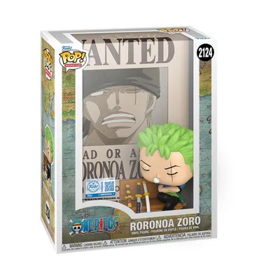 Produktbild von Funko Pop! Poster: One Piece - Roronoa Zoro (Wanted) # 2124 (Funko Exclusive)
