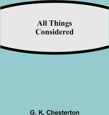 Produktbild von All Things Considered