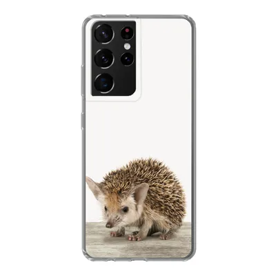 Produktbild von MuchoWow® Handyhülle Schutzhülle Hülle für Samsung Galaxy S21 Ultra Igel - Tiere - Jungen - Mädchen Silikon Softcase Handy Hülle - Mobiltelefon
