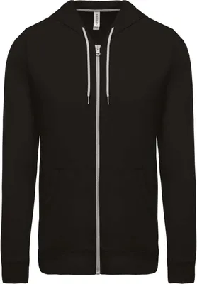 Produktbild von Kariban UNI Sweatjacke Kapuzenpullover Hoodie Pullover Sweat-Jacke, Größe:3XL, Farbe:Schwarz
