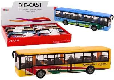 Produktbild von Stadtbus mit Friktionsantrieb 15 cm aus Metall