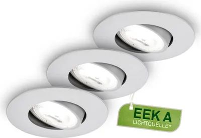 Produktbild von Briloner LED-Einbauleuchte 3er-Set KULANA A
