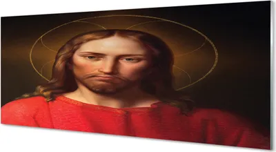Produktbild von Glasbilder 125x50 Wandkunst Jesus