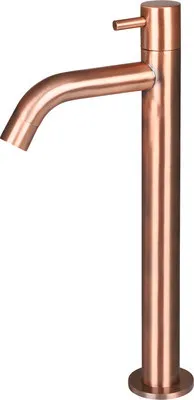Produktbild von Kaltwasserhahn Differnz gebogen mit hohem Auslauf 30.415.33 kupfer matt