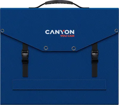Immagine prodotto di Panou Solar Pliabil 100W CANYON SP100W, incarcator solar IPX4, 2 x iesiri USB-A, Incarcare rapida QC 18W, iesire USB-C PD 45W, 1729x423x5 mm
