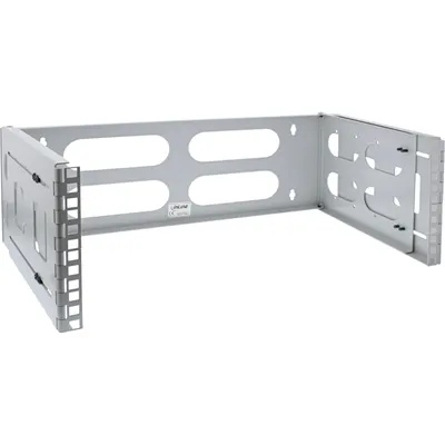 Productafbeelding van InLine® 19-inch wandmontagekast, 4 HE, diepte 24-40 cm, grijs