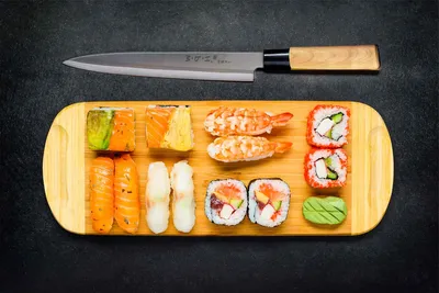 Produktbild von Ein Messer viele Namen Sashimi Sushi Yanagiba Knife Das Fischmesser für viele Anwendungen