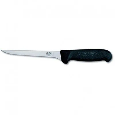 Produktbild von Fibrox, Ausbeinmesser, 15cm, gerade, schwarz
