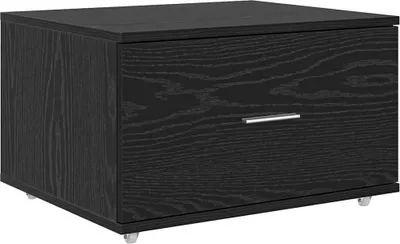 Obrázek produktu pro Skříň se zásuvkami s kolem Černý dub 55 x 45 x 31 cm