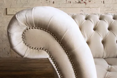 Produktbild von Chesterfield Sofa Couch Polster Garnitur 1,5 Sitzer Sofas Klassisch Einsitzer