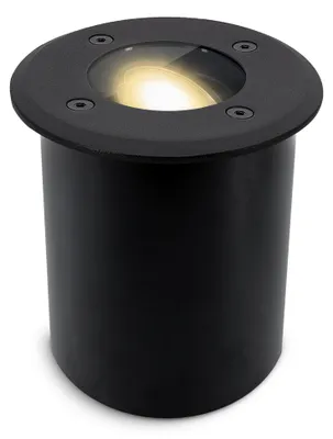 Produktbild von SSC-LUXon JUAVI LED Bodenstrahler schwenkbar rund für Außen IP67 - mit LED GU10 2W warmweiß 230V - Boden Einbauleuchte befahrbar