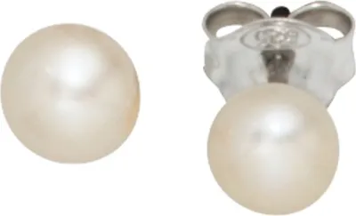 Produktbild von Paar Stecker Ohrschmuck Ohrstecker 5-5,5mm rosé Perlen 925 Silber Damen