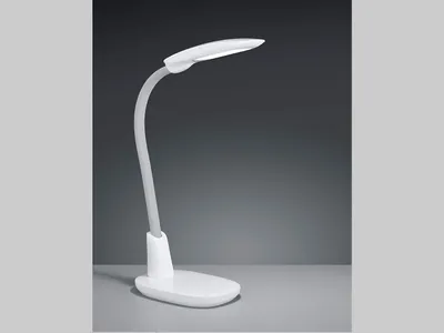 Produktbild von Flexible LED Tischlampe mit USB Anschluss in weiß dimmbar 4-fach TOUCH H 62cm