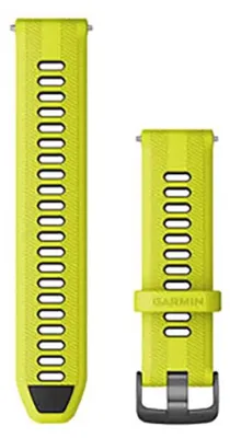 Image de Bracelet Garmin Forerunner, 22 mm, couleur jaune, taille unique