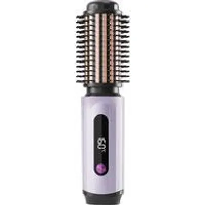 Image de Brosse à boucler sans fil 2-en-1, 38 mm, 3 niveaux de température, ionisante, pour créer des boucles et des ondulations