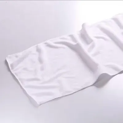 Produktbild von Mikrofasertuch – Weißes Mikrofasertuch – 30/70 cm – Haartuch – Schnell trocknend – Reinigungstuch – Weiß – CHPN